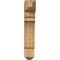 Ekena Millwork Olympic Craftsman Smooth Bracket, Western Red Cedar, 5 1/2"W x 20"D x 32"H BKT06X20X32OLY04SWR - alternate 4